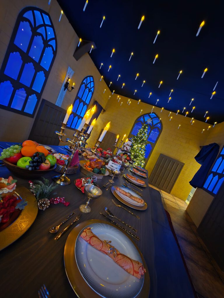 Producción escenográfica Harry Potter en Espacio Movistar Madrid