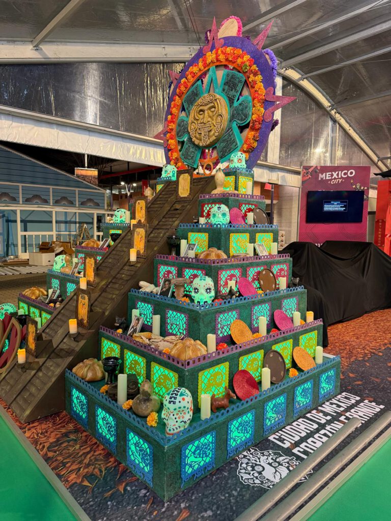 Zona experiencial del stand de México en FITUR 2026